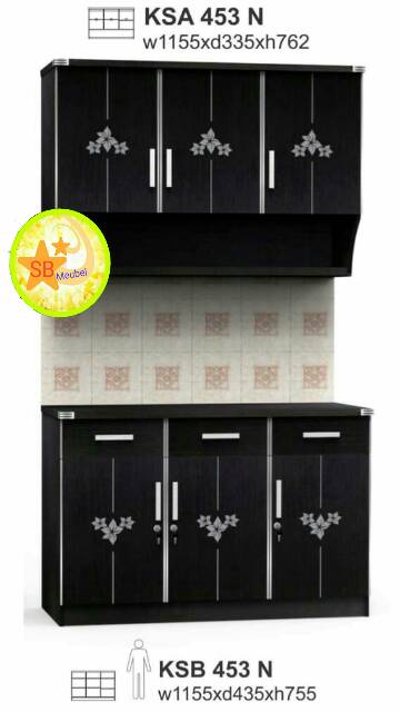 KITCHEN SET/LEMARI DAPUR - KSA 452N, KSA 453N, KSB 452N,  KSB 453N