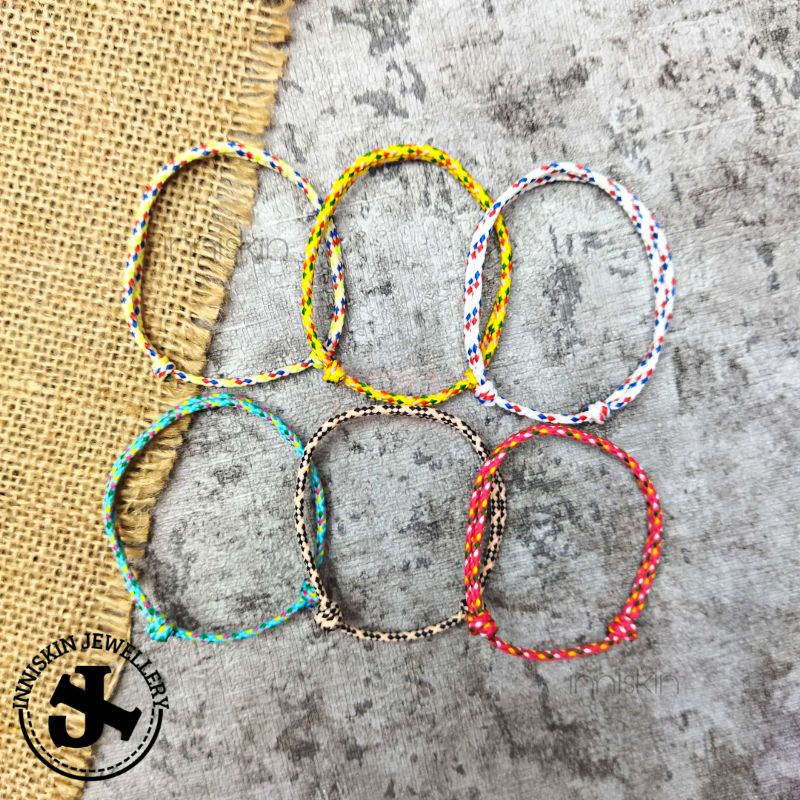 Gelang Prusik Warna Warni Premium / Gelang Prusik Warna / Gelang Prusik