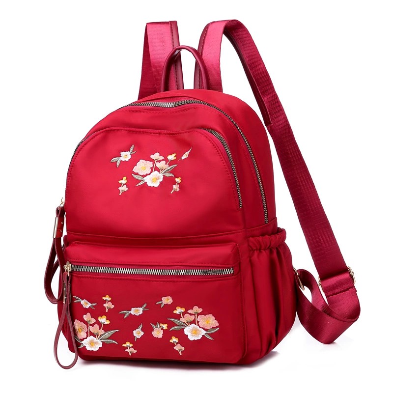 Tas Ransel Fashion Bunga Wanita