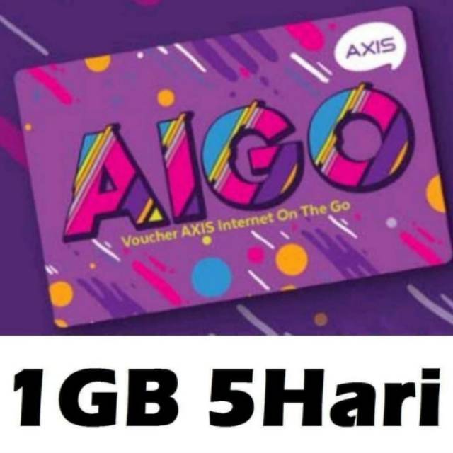 Voucher axis aigo 1gb 5hari