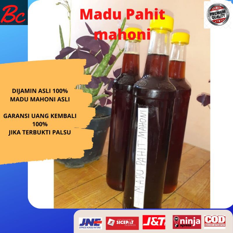 

Madu Pahit Mahoni Hutan Asli Murni Mentah Raw Honey