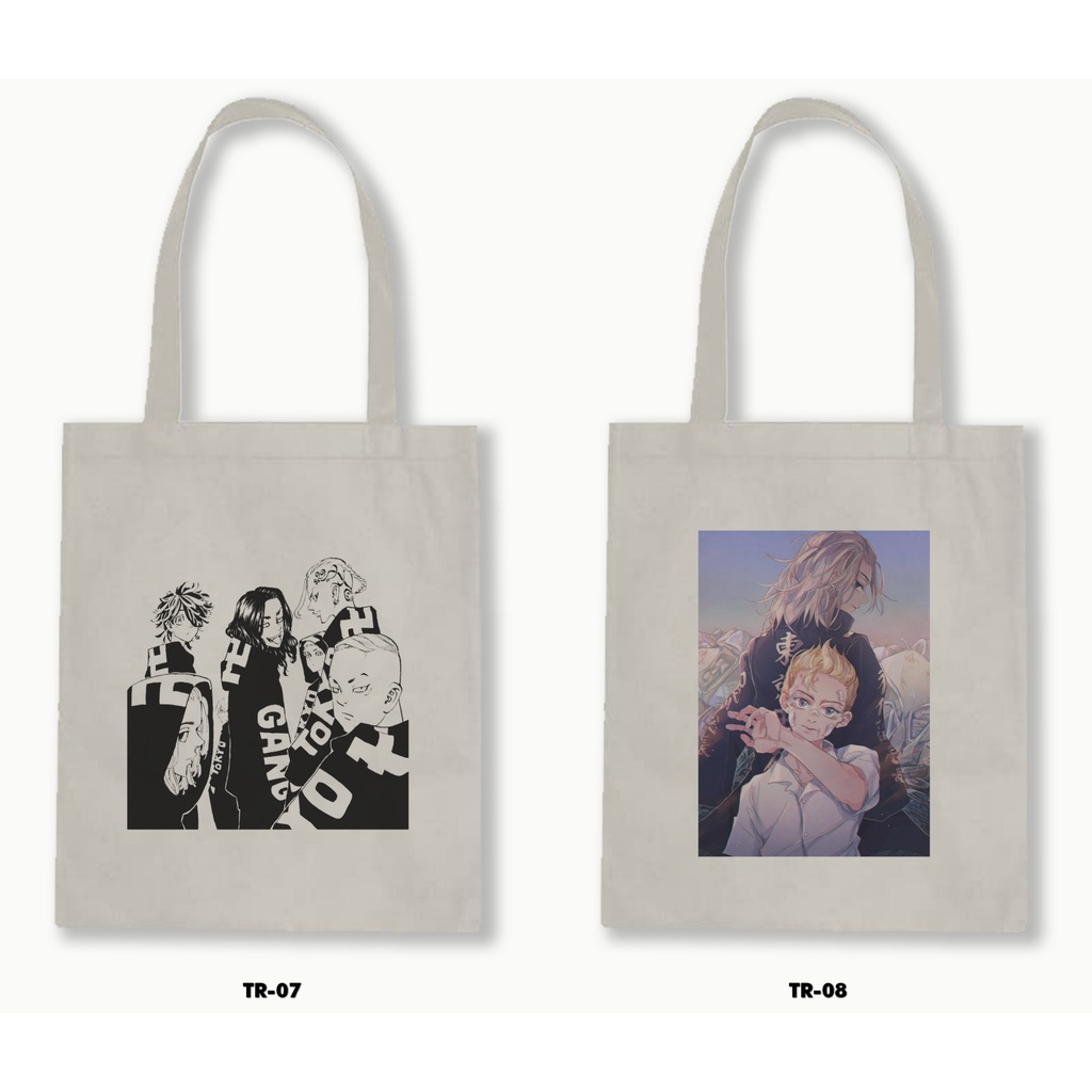 TOTE BAG BLACU - TOKYO REVENGERS / ANIME / MANGA