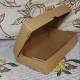 Jual Box Bakery Kue Pie Martabak Kraft Coklat 1pcs uk.19,5x13x5cm