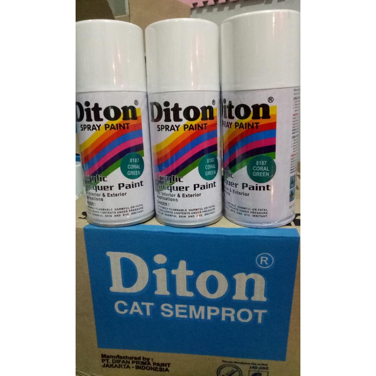 cat semprot Pilok pilok diton coral green 8187 300cc hijau metallic