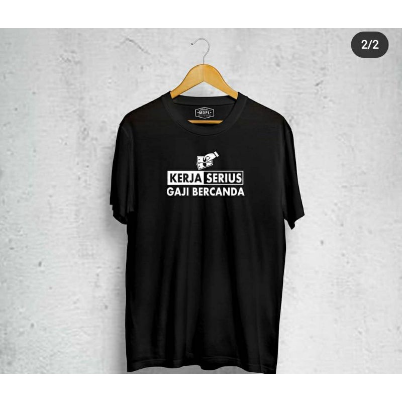 MRS Kaos keren kerja serius gaji bercanda TERLARIS