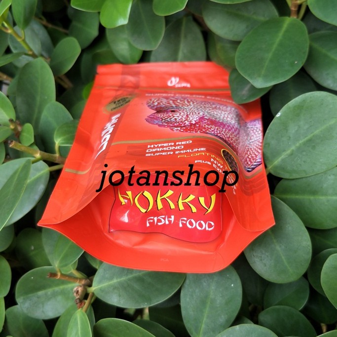 hokky hoky hoki super color fish food makanan pakan ikan louhan lohan 100 gram 100gr