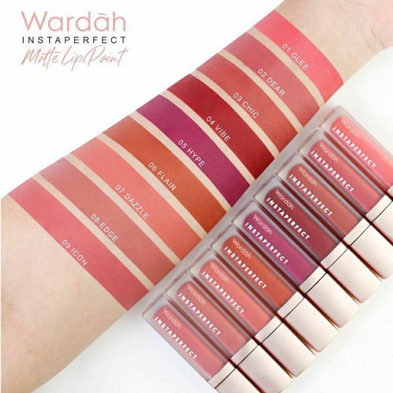 WARDAH INSTAPERFECT MATTESETTER LIP MATTE PAINT WARDAH