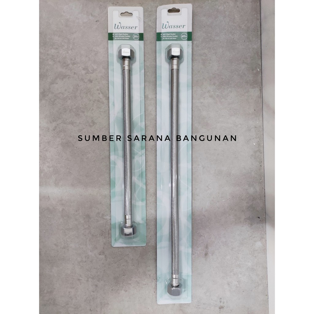 Fleksibel Anyam Lentur Wasser / Selang Air Flexible WBH030BL / 030BL