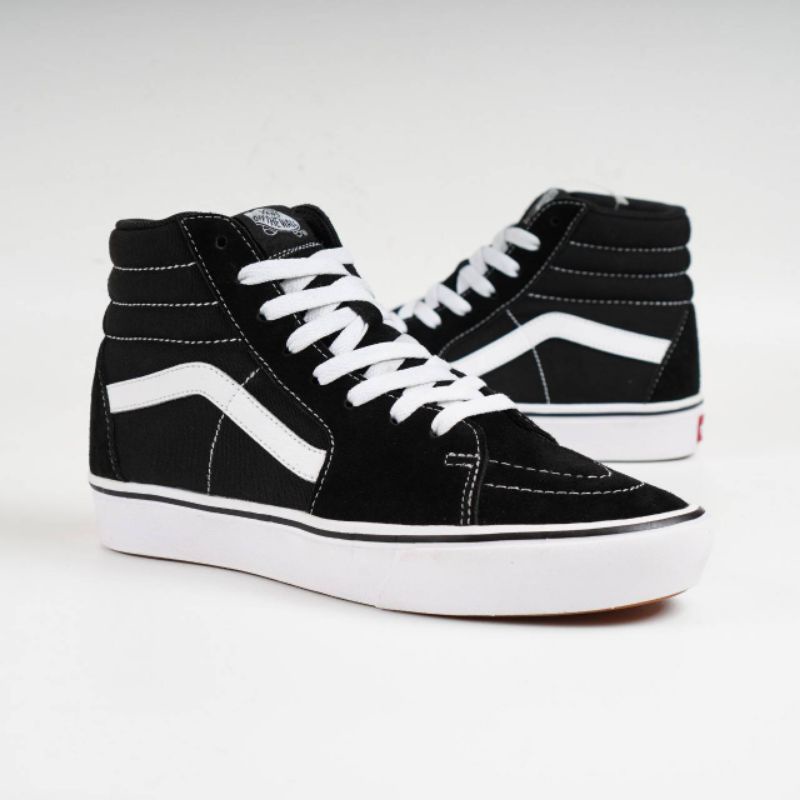 Vans Sk8 Hi Classics Comfycush Black White
