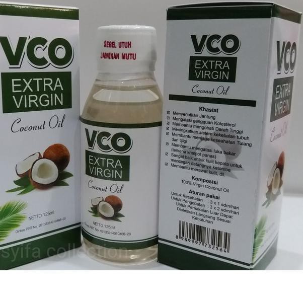 

D94✻ VCO EXTRA VIRGIN Coconut Oil 125ml Ath Thoifah Terkini