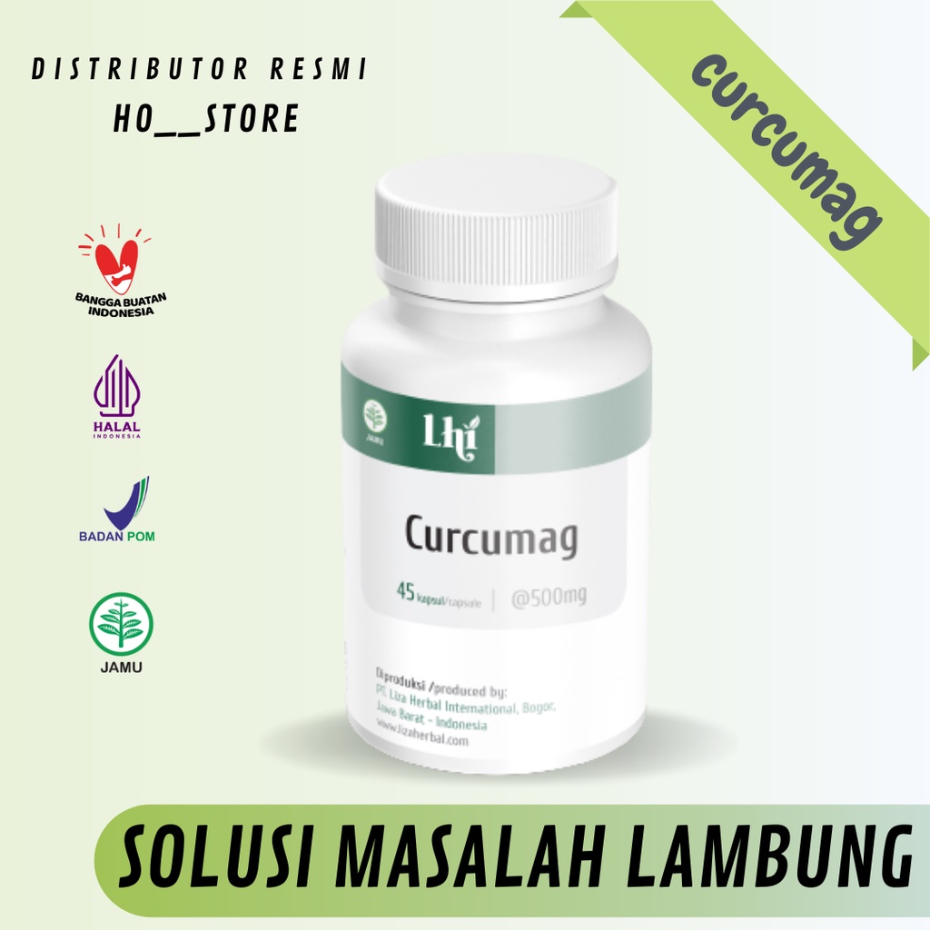 CURCUMAG - PADHARANFIT - OBAT HERBAL - OBAT LAMBUNG MAGH - AMAN - HALAL - ORIGINAL