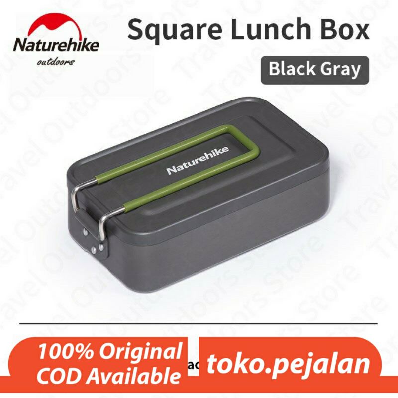 TEMPAT MAKAN/LUNCH BOX ALUMINIUM NATUREHIKE NH21CJ011