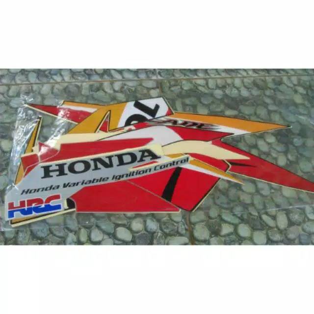 Sticker Striping Ori Honda Blade Repsol 2012