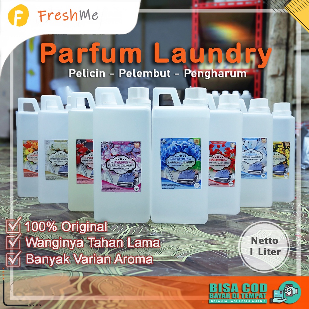 [COD] PARFUM LAUNDRY 1 LITER WANGI TAHAN LAMA BANYAK VARIAN AROMA / PARFUM LOUNDRY TAHAN LAMA