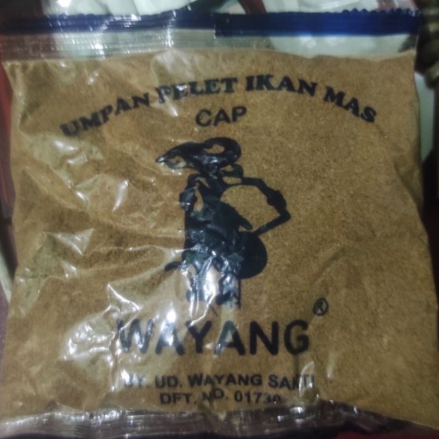 umpan mancing pelet wayang halus ud wayang sakti umpan pancing ikan mas lele mujair nila dll