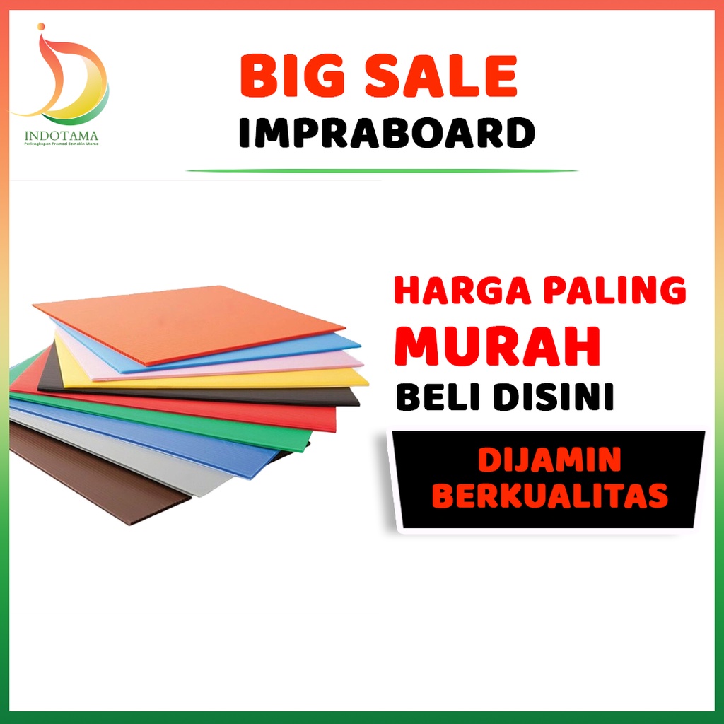 

Impraboard Lembaran Infraboard 50x70, 60x80 Cm