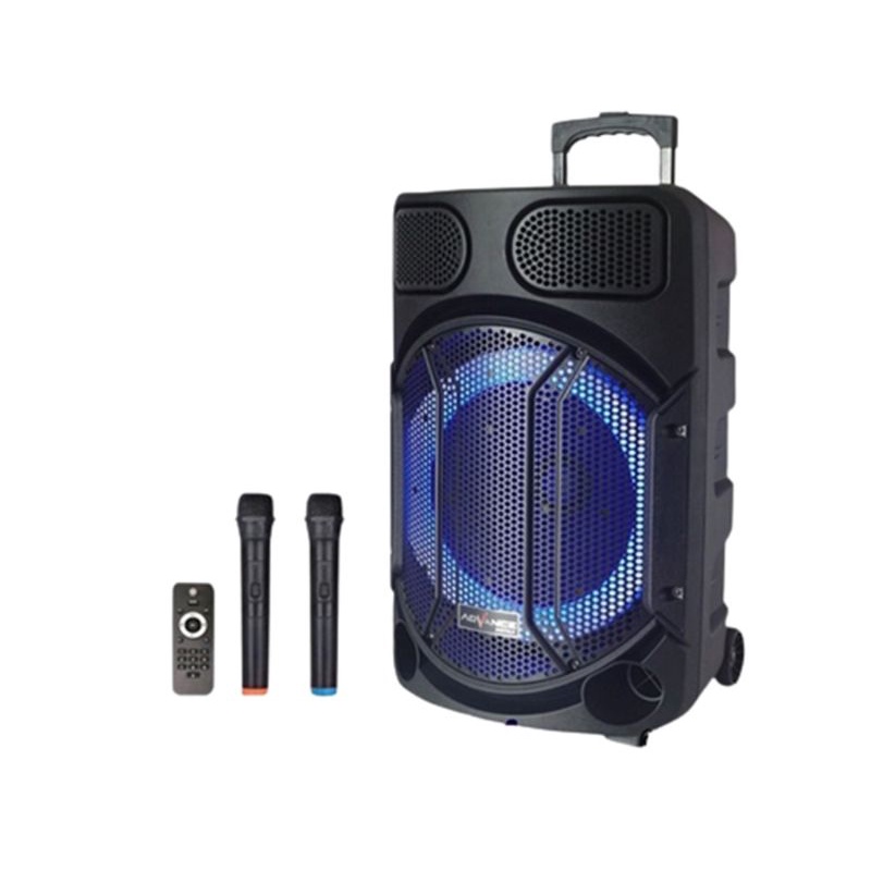 Speaker Active Portable Advance K1203 12" Free Mic