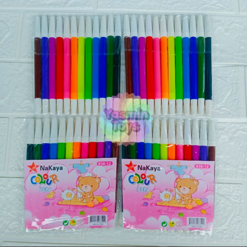 

Spidol Murah 12 Warna RANDOM
