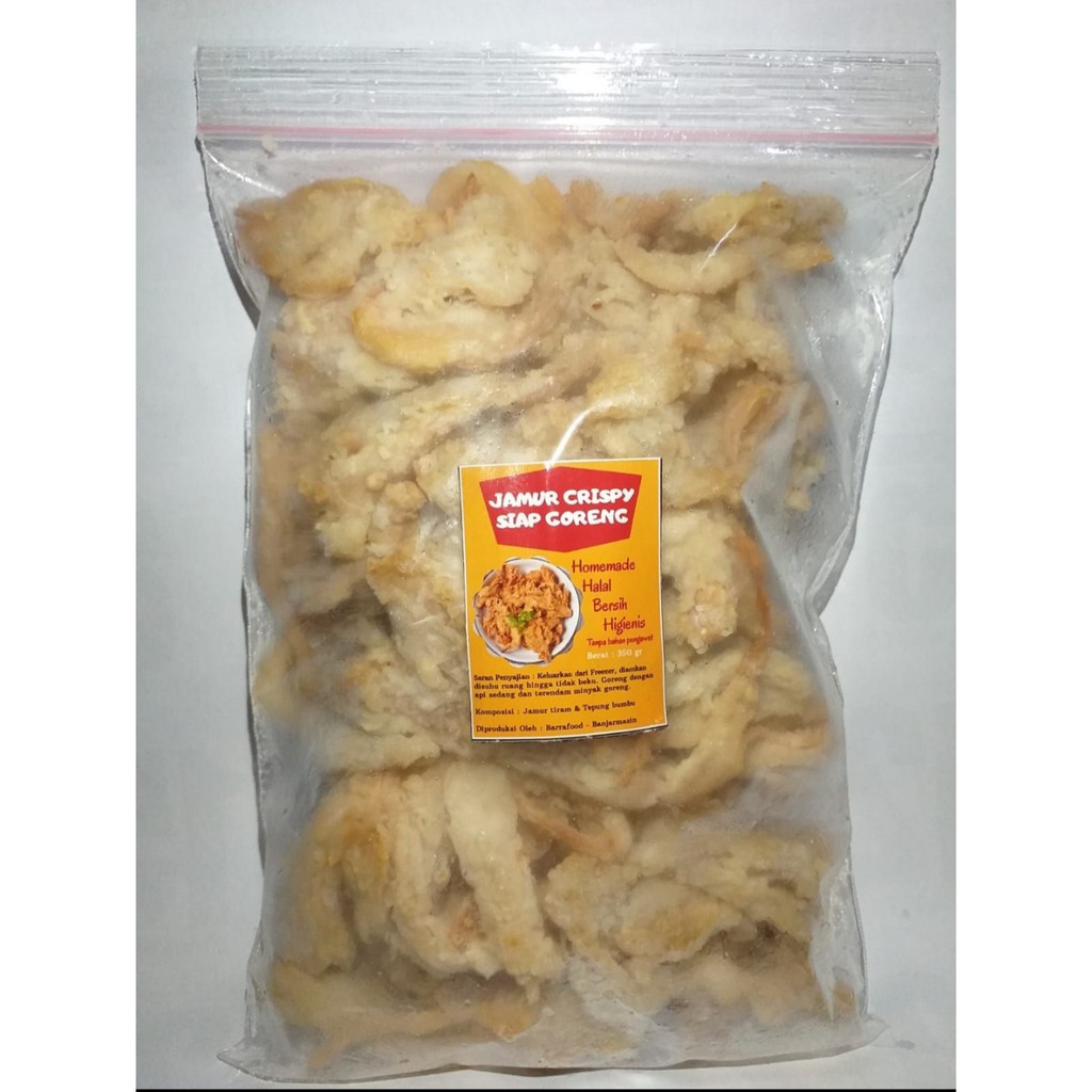 JAMUR TEPUNG CRISPY FREE BUMBU FROZEN FOOD