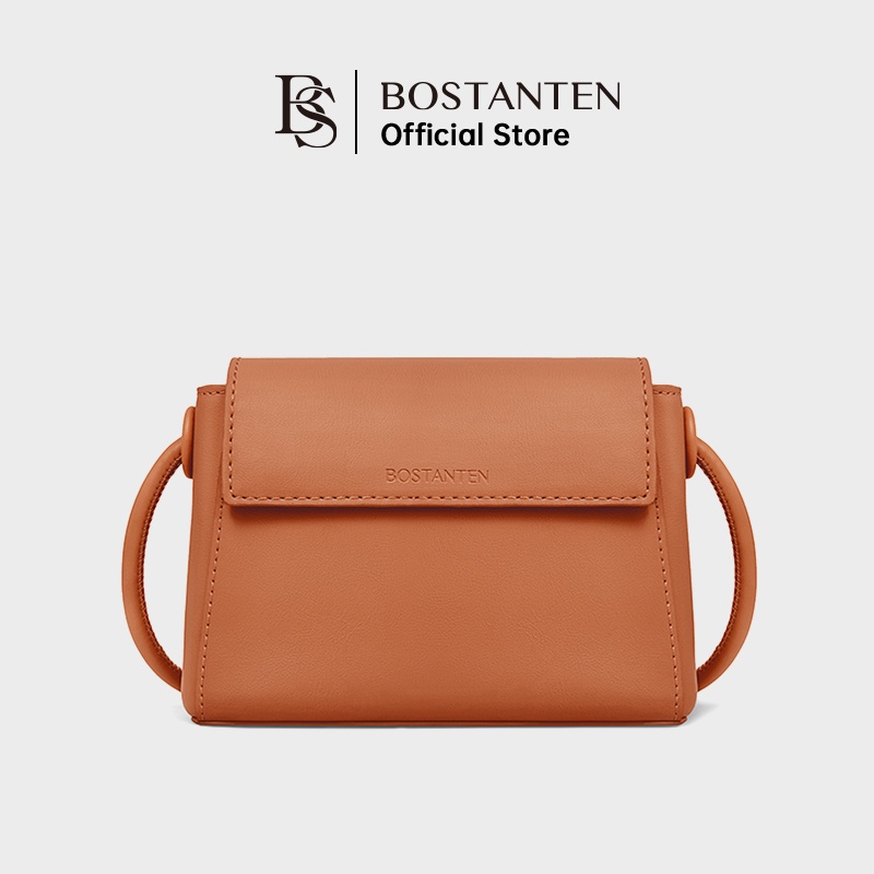 Bostanten Tas Selempang Wanita Fashion Tas Messenger PU Kulit