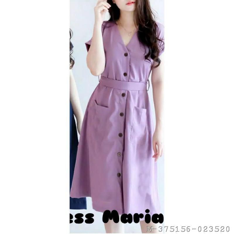 DRESS WANITA MARIA MOSCREPE