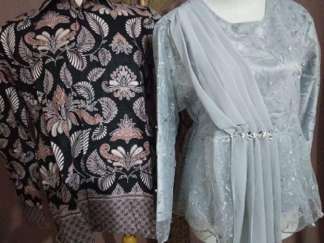 Kebaya Batik Couple Ori Ndoro Jowi Dnt Garansi Termurah Shopee Orignal Bisa Cod  Cp Anisa