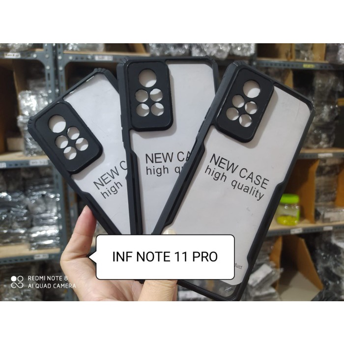 Clear Case Infinix Note11 Pro-Softcase Shockproof Infinix Note 11 Pro