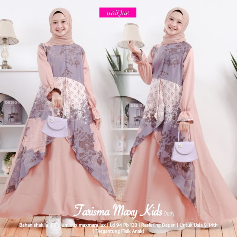 Gamis Anak Tarisma Maxy Kids Shakila mix Maxmara Unique