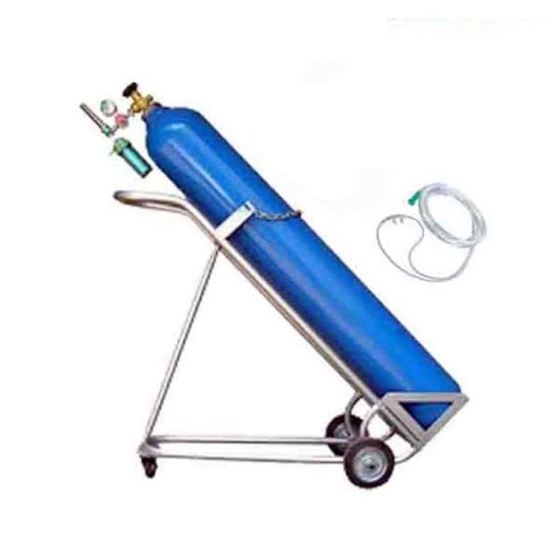 tabung oksigen 6m3 + isi full 1 set lengkap tinggal pake