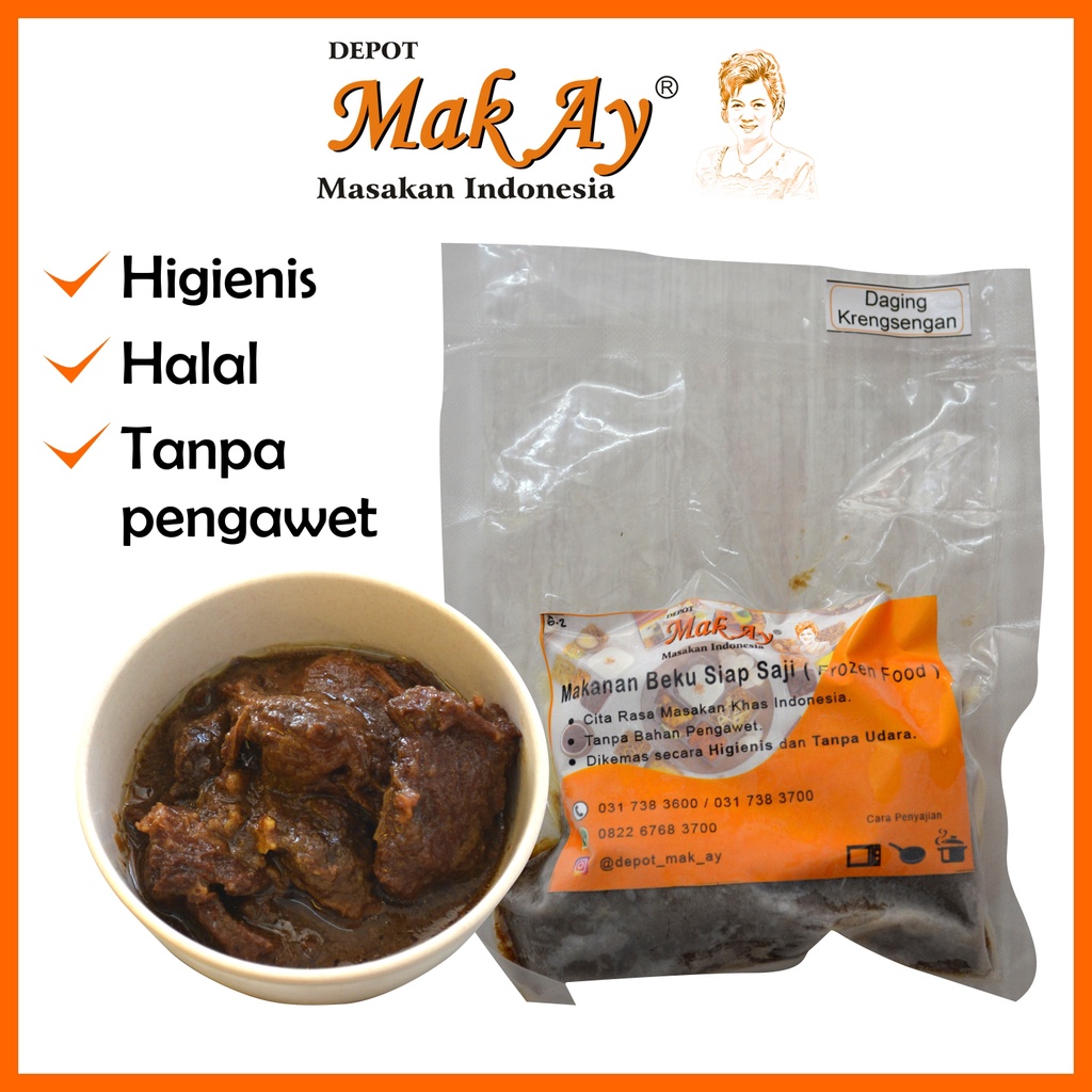 

Daging Krengsengan FROZEN FOOD | Makanan | Olahan | Halal | Beku | Siap Saji | Murah | Surabaya
