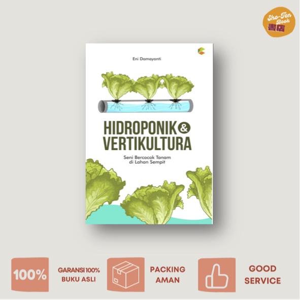 Buku Hidroponik &amp; Vertikultura (C-Klik Media)