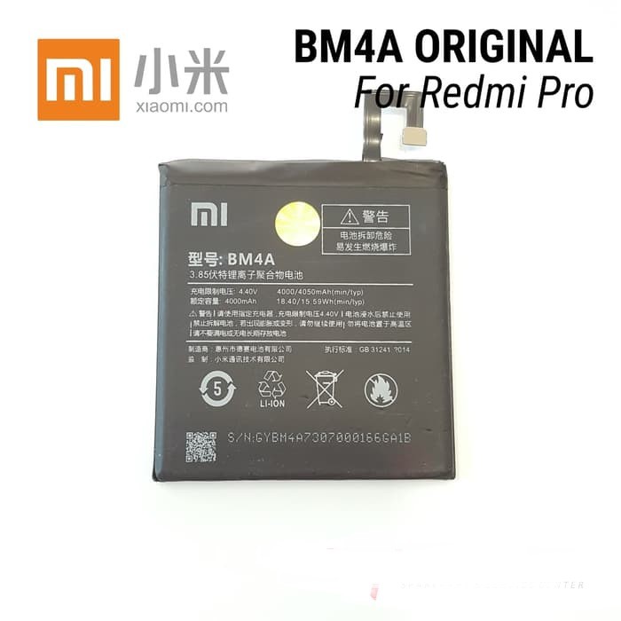 Batre Battre Baterai XIAOMI BM4A BM-4A BM 4A Redmi Pro RedmiPro