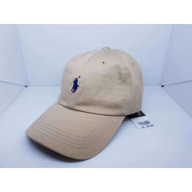  Topi  POLO Krem Leather Strap Original Shopee Indonesia