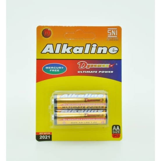 Baterai AA Alkaline Dynamax - AA Alkaline Isi 2pcs