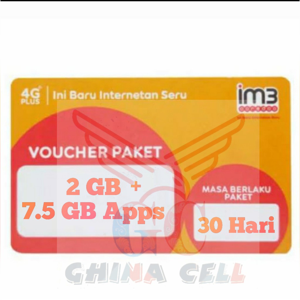 Voucher Indosat 2GB Unlimited