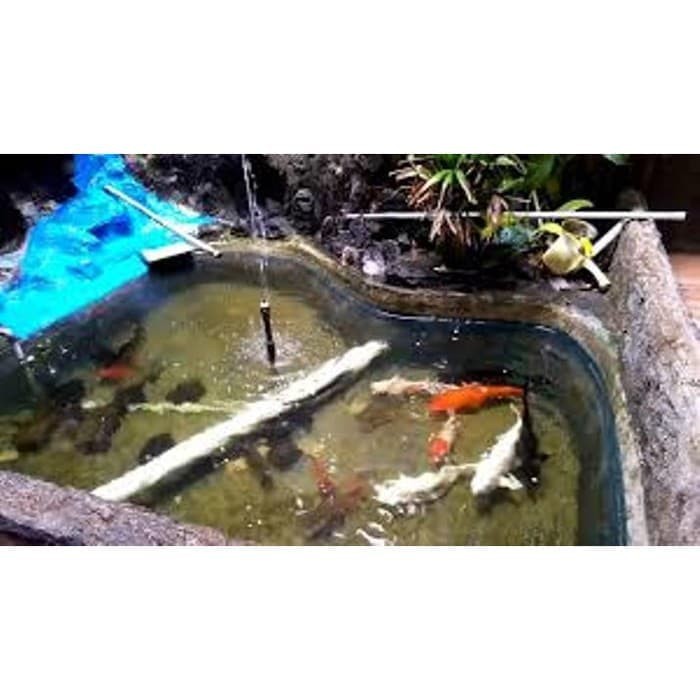 Air Mancur Kolam Ikan Taman Paket Lengkap 1 Level Daya Sembur 5,5 meter***