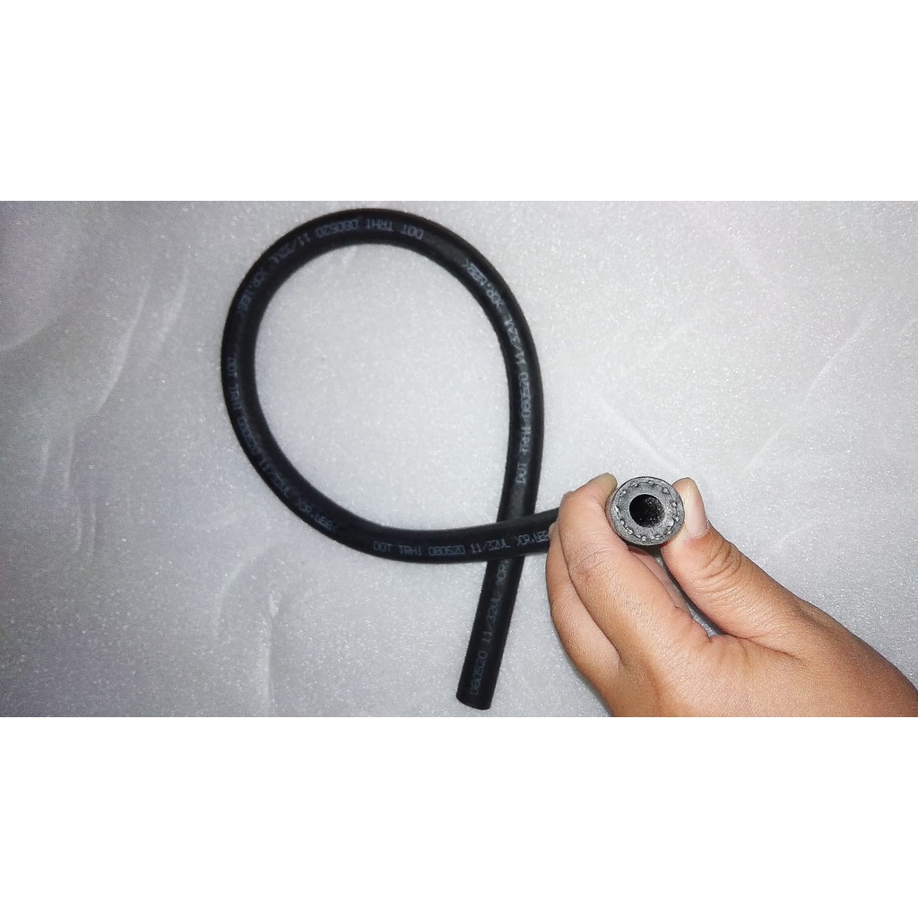 selang karet hitam 1/4inch selang air minyak angin 1/4''