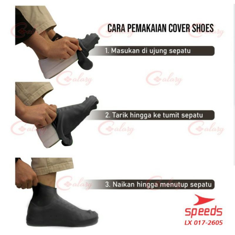 Cover Shoes Cover Sepatu Karet Pelindung Anti Air