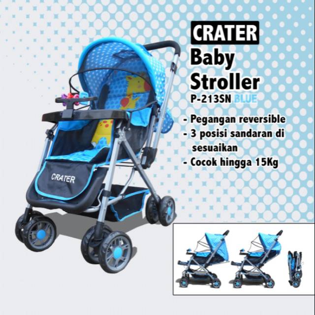 Baby stroller Crater {Ready Stock} 2113