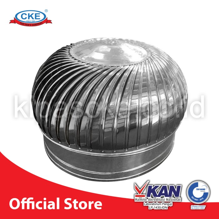 Promo CKE Turbin Ventilator FQ1000 Ventilasi Atap Rumah Pabrik Resto Udara