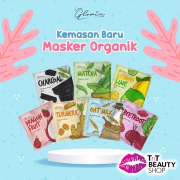 Masker Organik  By Lea Gloria 10 Gram  Organic Mask Lea Gloria  Masker Organik Series