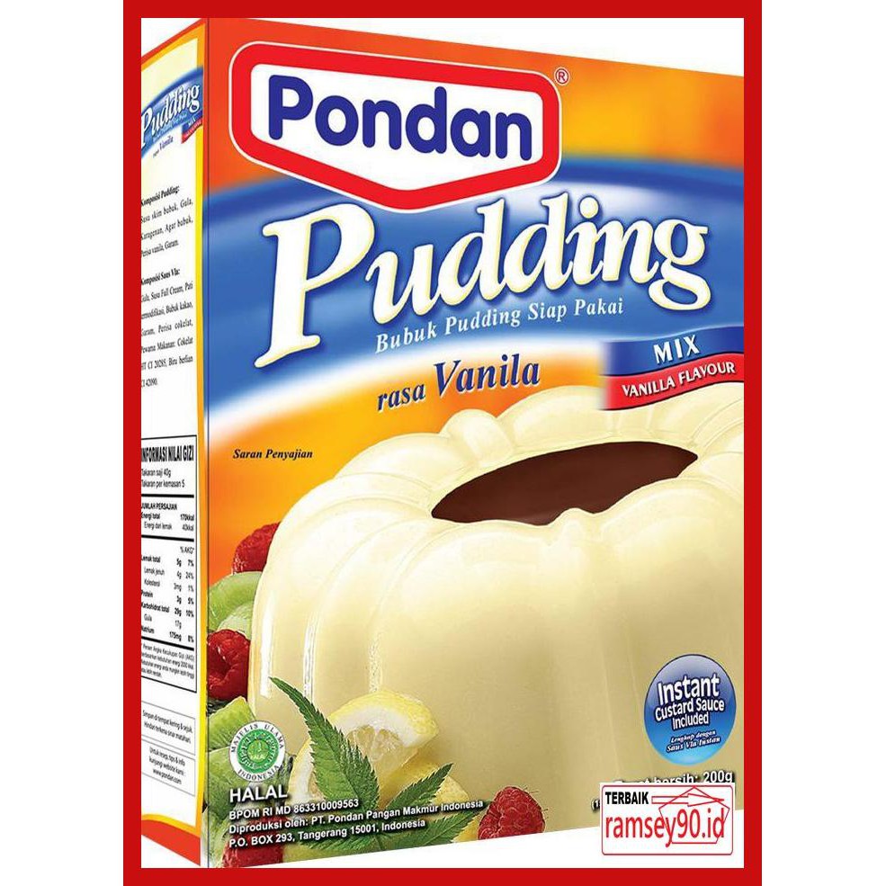 

Rytdhy- Pondan Pudding Paket (4 Box) 7Utu7T-