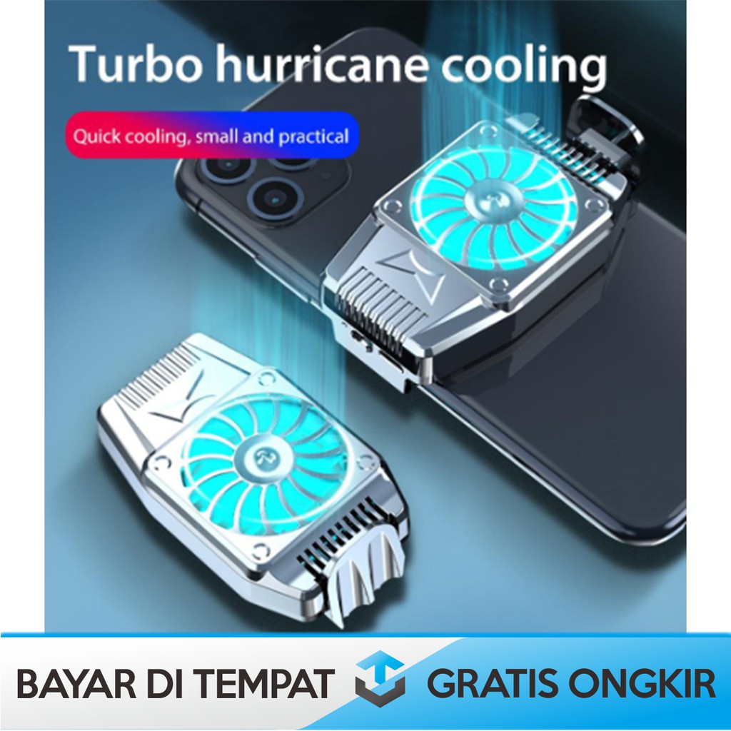 PENDINGIN HP COOLING ORIGINAL PHONE FAN COOLER GAMING ORI RONDAFUL