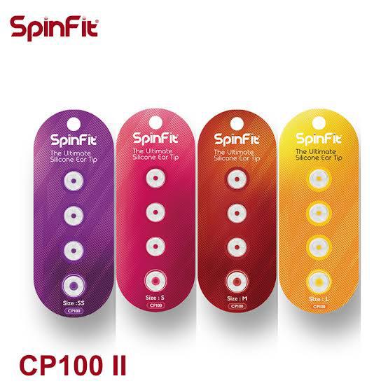 Spinfit Eartips Earpiece CP100  Mark II (S / M / L  / SS)