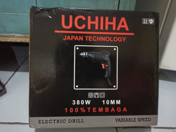 Mesin Bor 10mm Bor Kayu Besi & Tembok Model Maktec