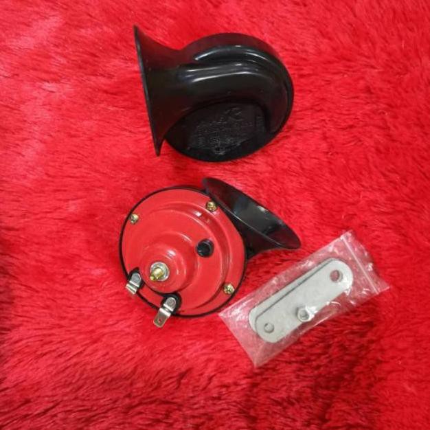 Klakson Keong TRUK AKI 2 VKeras 24Volt / Horn Keong 24V , klakson truk, tronton klakson keong truck DENGAN RELAY