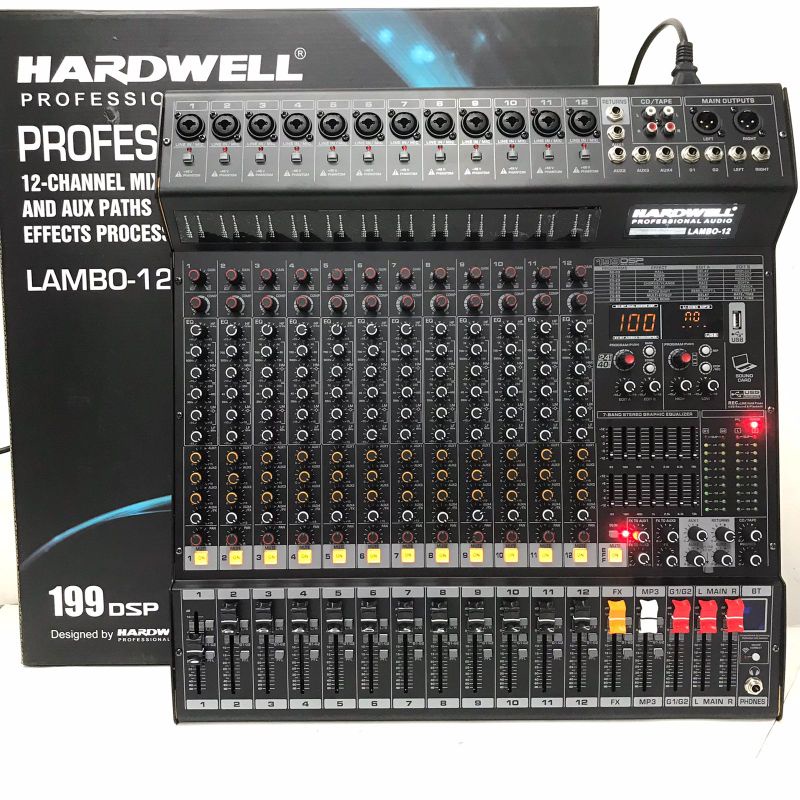 MIXER HARDWELL LAMBO 12 LAMBO-12 HARDWELL LAMBO 12 LAMBO-12 SOUNDCARD