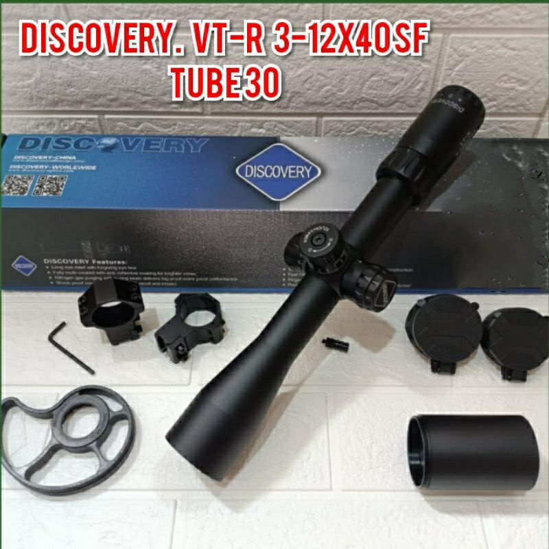 TELESKOP DISCOVERY VTR 3-12X40SF TUBE 30MM