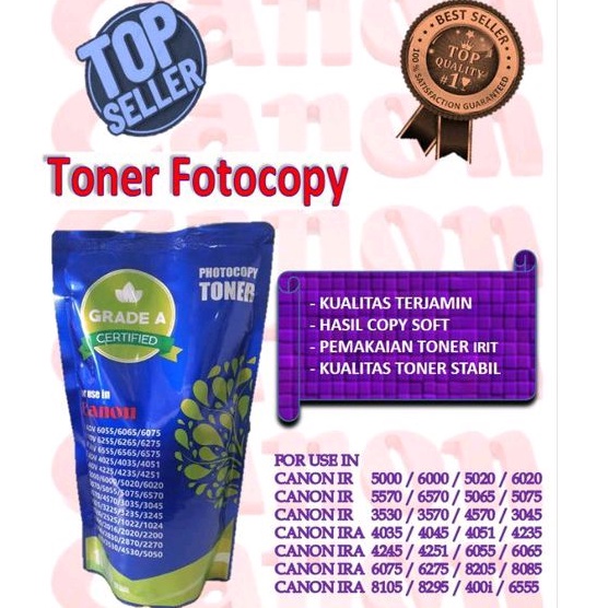 Sparepart Fotocopy, NEW PRODUCT TONER GRADE A