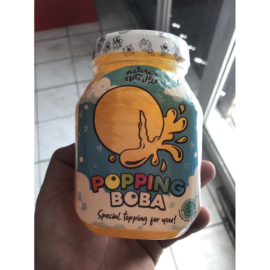 

Popping boba jeruk meletus 500 grm topping poping bobba GRATISONGKIR 7778